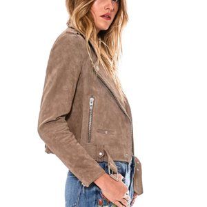 SUEDE MOTO JACKET